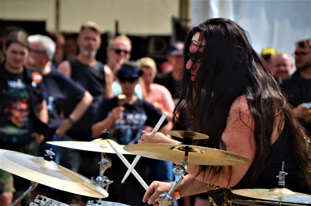 Wacken Foundation 2019 - Drum show Harry Reischmann