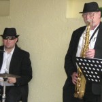 Harry Reischmann with his Blues Daddy Hans Reischmann