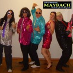 Maybach - Fasching 2011 in weißenhorn -Harry, Andi, Klaus, Eva und Hans